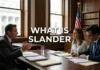 What Is Slander? Understanding the Meaning, Common Examples, Legal Elements, Potential Damages, and Your Rights in the U.S. What Is Slander?